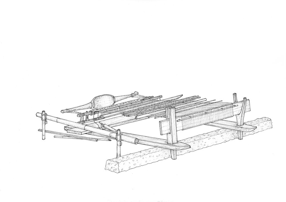 Baar Station Loom in Ngada on Flores