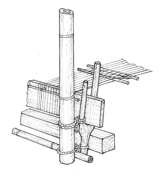Baar Stilt Loom in Ngada on Flores