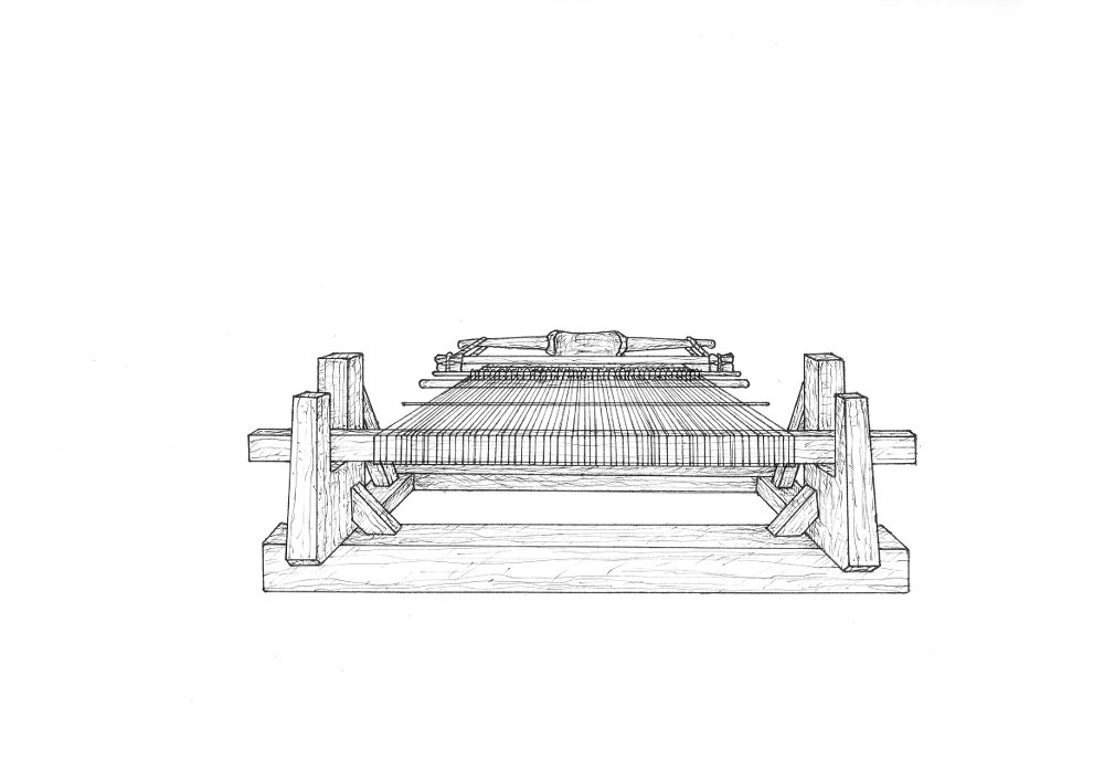 Bima-like Station Loom of Sikka