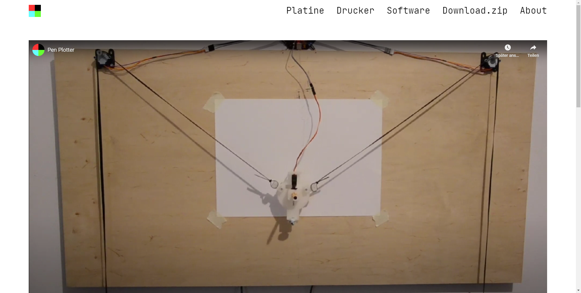 Pen plotter Pen plotter
