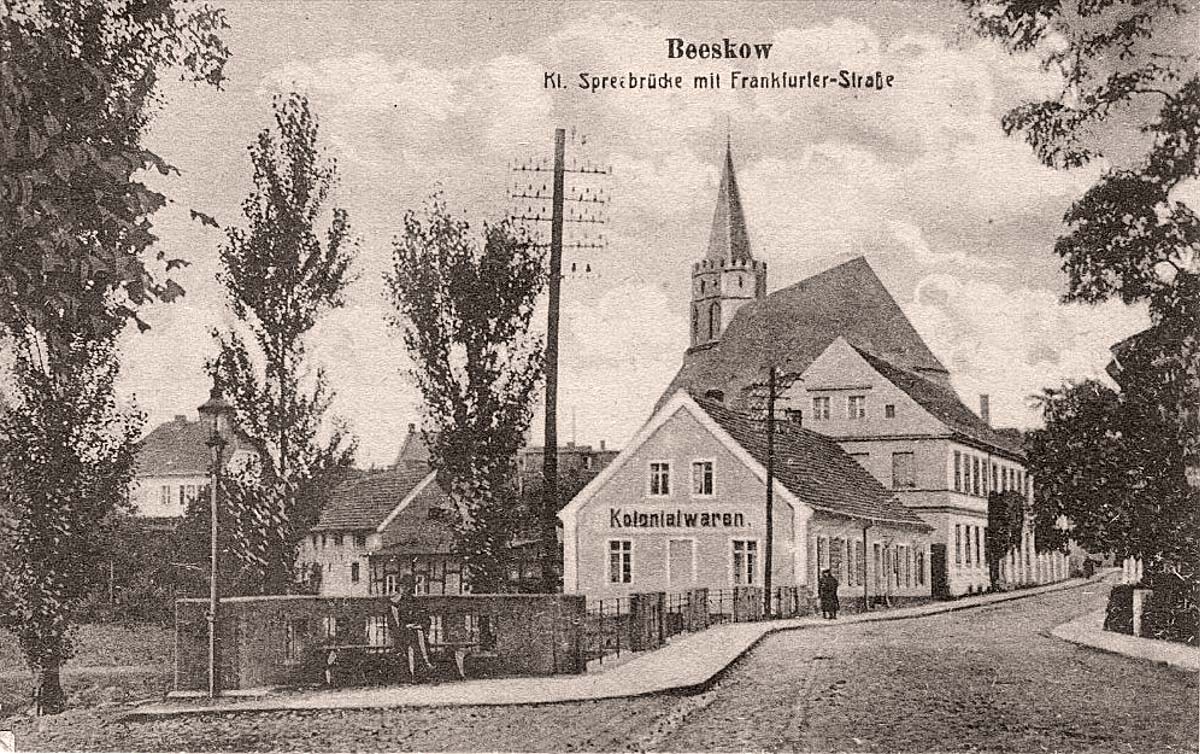 Kolonialwarenladen in der Altstadt von Beeskow