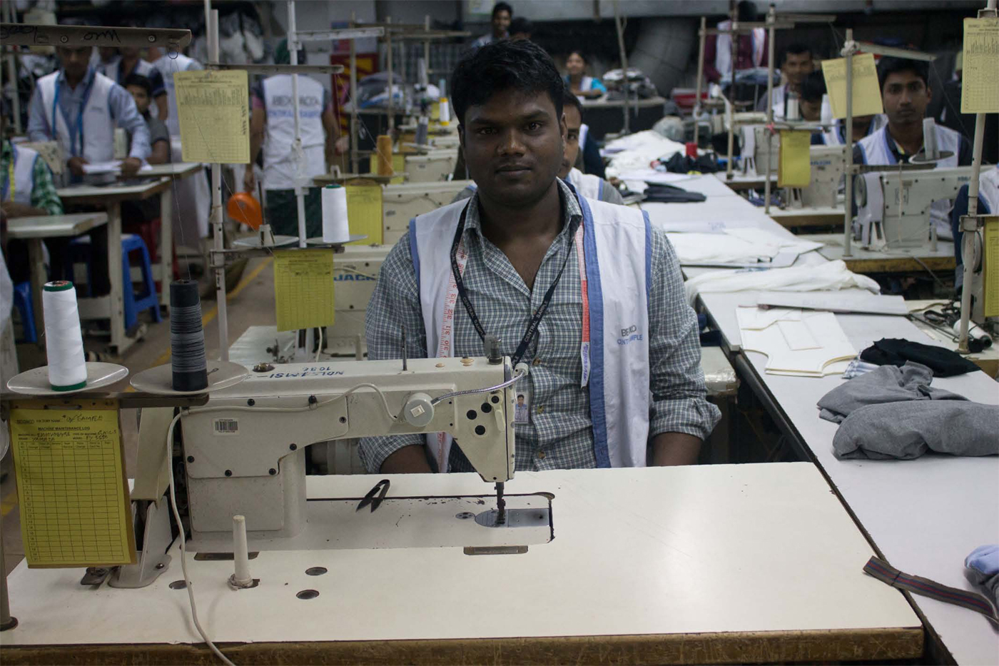 textile factory in Dhaka