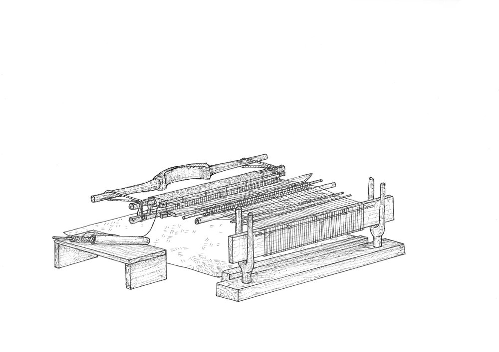 A Stake Loom of Mbay