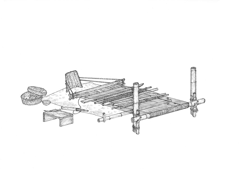 Palue Fork Loom 1909 (Tropenmuseum)